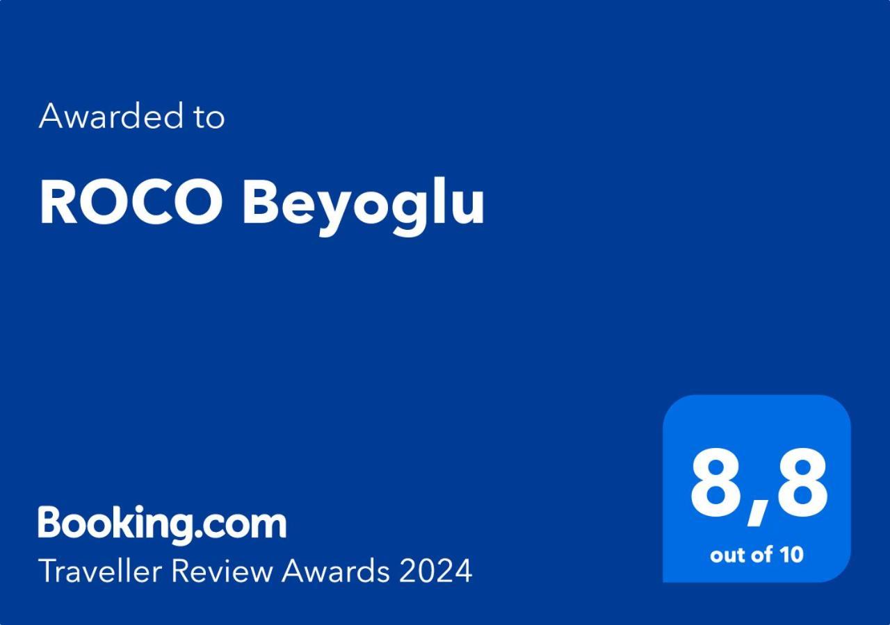 Roco Beyoglu Hotel Isztambul Kültér fotó